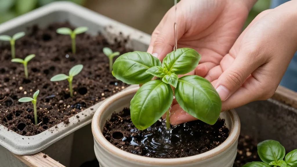 Albahaca en maceta &mdash; Latinoam&eacute;rica