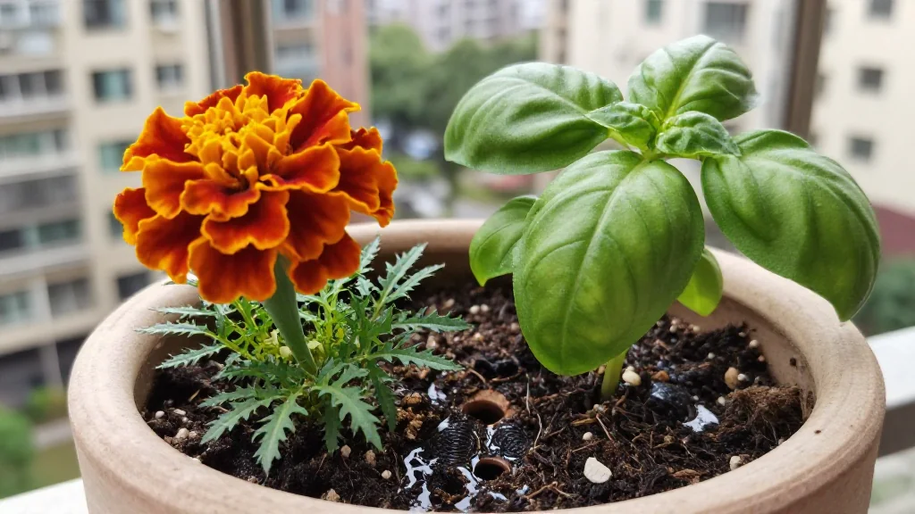 Balc&oacute;n con huerto y flores c&oacute;mo combinarlos en maceta &mdash; Latinoam&eacute;rica