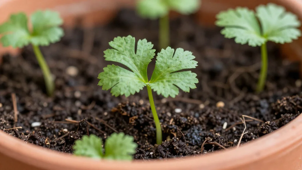 Cilantro en maceta &mdash; Latinoam&eacute;rica