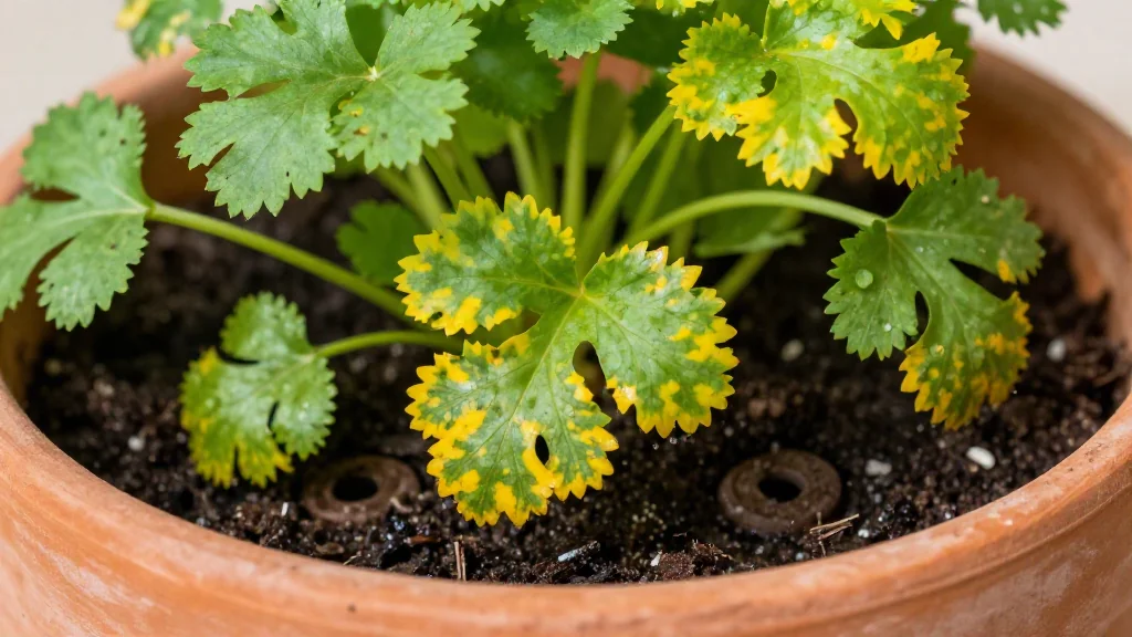 Cilantro en maceta &mdash; Latinoam&eacute;rica