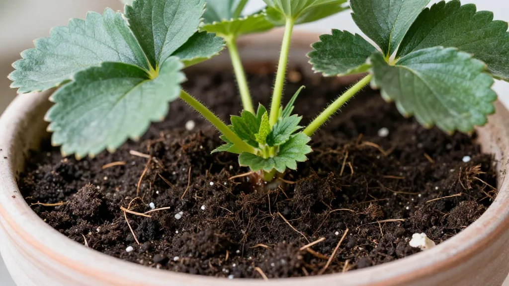 Fresa en maceta &mdash; Latinoam&eacute;rica