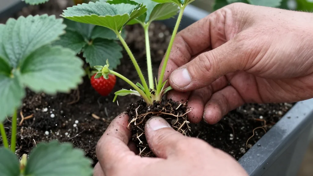 Fresa en maceta &mdash; Latinoam&eacute;rica