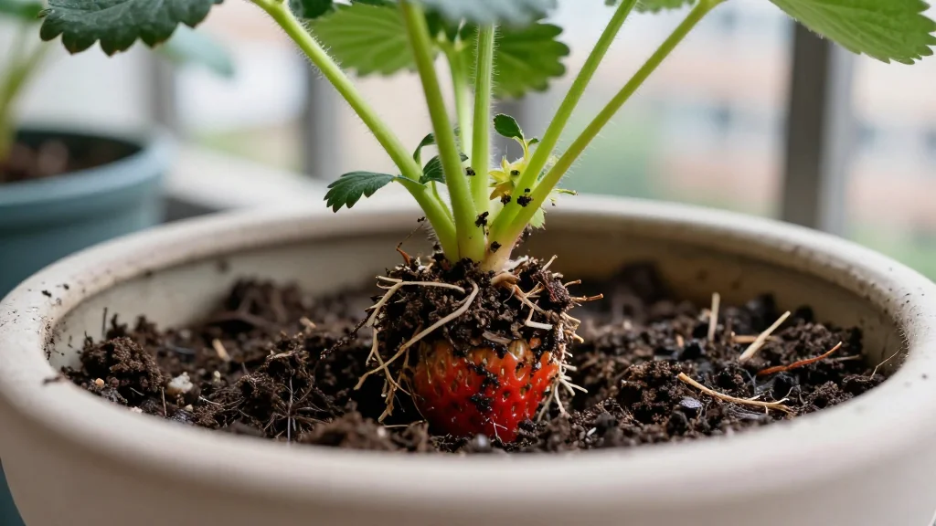 Fresa en maceta &mdash; Latinoam&eacute;rica