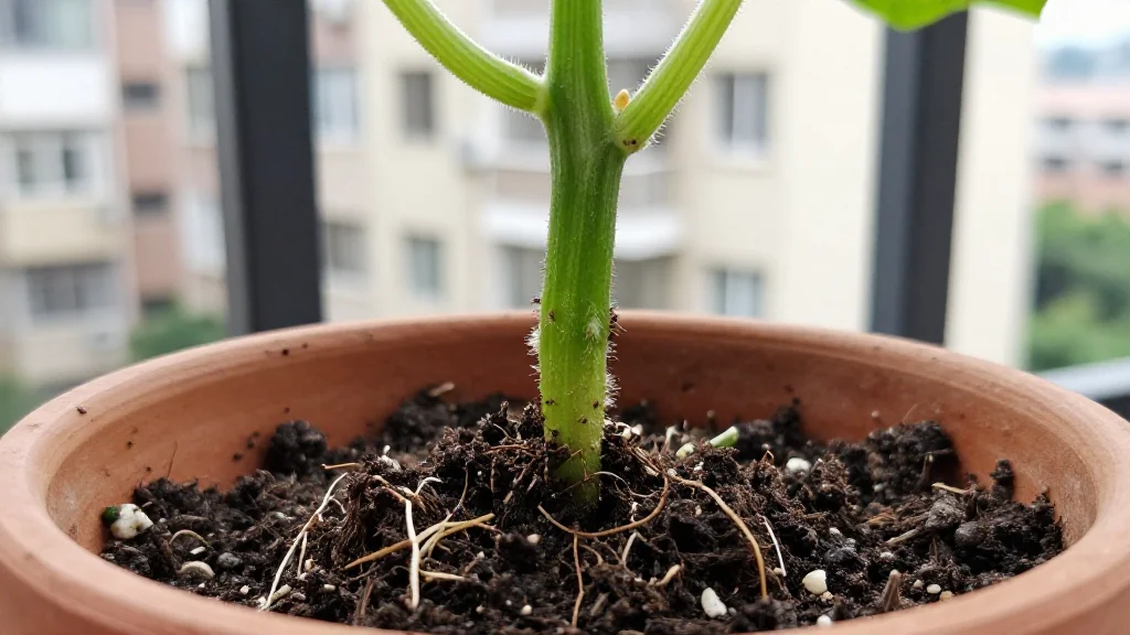 Pepino en maceta &mdash; Latinoam&eacute;rica