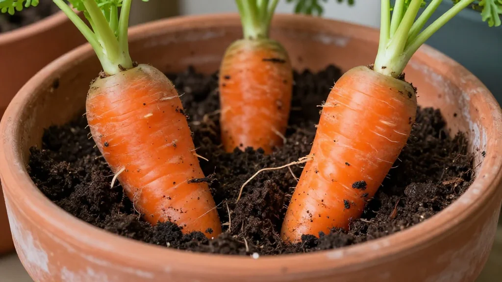 Zanahoria en maceta &mdash; Latinoam&eacute;rica