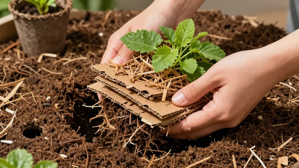 Compost en casa en maceta peque&ntilde;a en maceta &mdash; Latinoam&eacute;rica