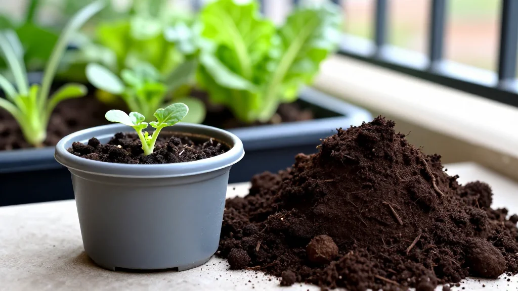 Composta en cubeta para departamento en maceta &mdash; Ciudad de M&eacute;xico