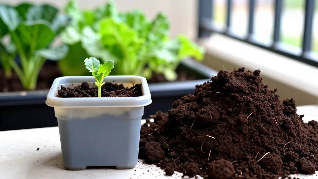 Composta en cubeta para departamento en maceta &mdash; Ciudad de M&eacute;xico