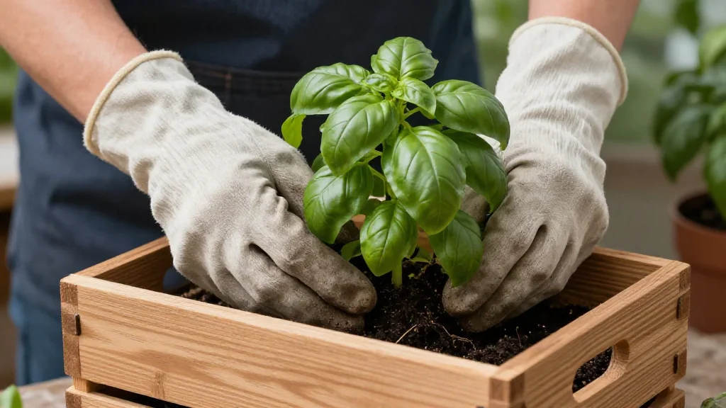 Un huerto decorativo en balc&oacute;n peque&ntilde;o en maceta &mdash; Latinoam&eacute;rica