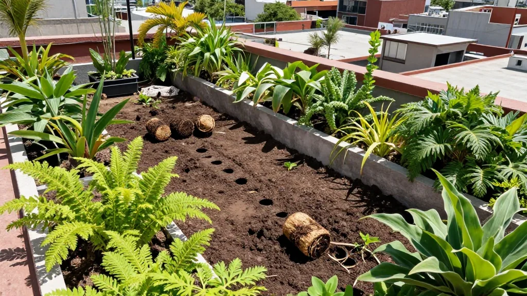 Un huerto en ciudad de m&eacute;xico clima templado en maceta &mdash; Ciudad de M&eacute;xico