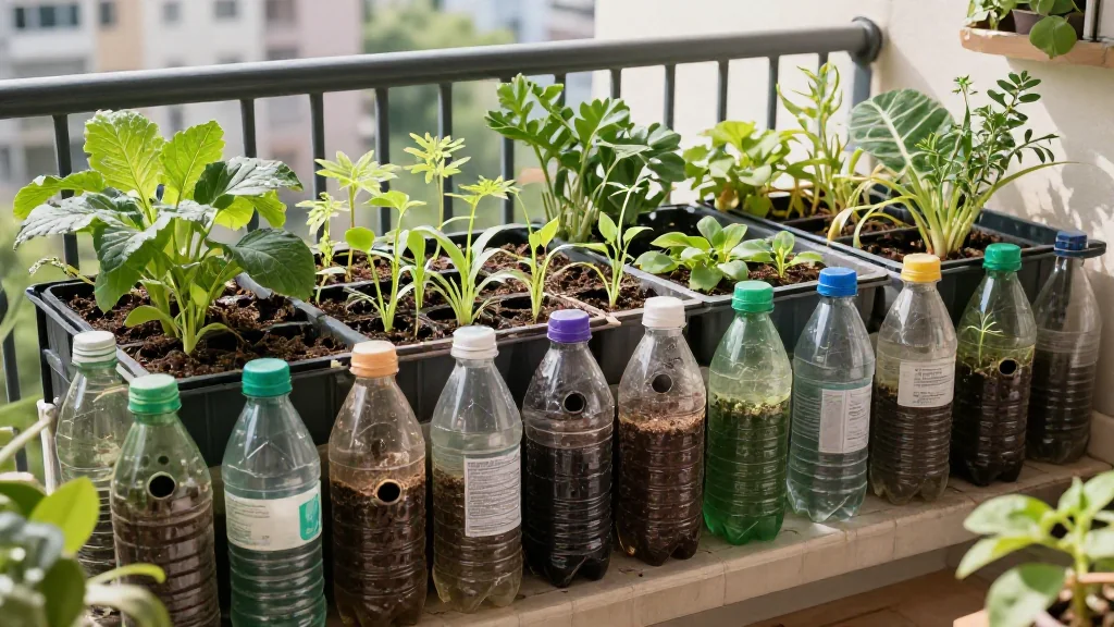 Un huerto urbano gastando muy poco dinero en maceta &mdash; Latinoam&eacute;rica