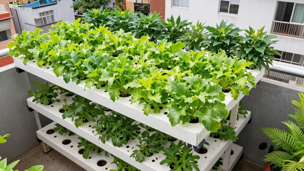 Un sistema de cultivo en agua sin tierra en maceta &mdash; Latinoam&eacute;rica