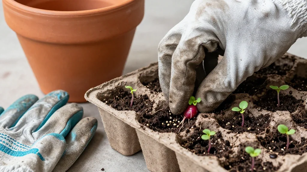 R&aacute;bano en maceta &mdash; Latinoam&eacute;rica