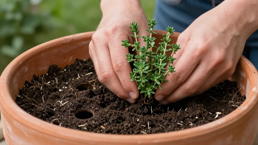 Tomillo en maceta &mdash; Latinoam&eacute;rica