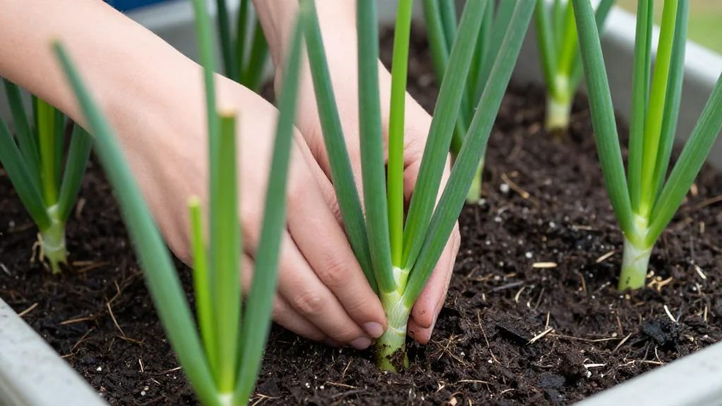 Cebolla en maceta — Latinoamérica