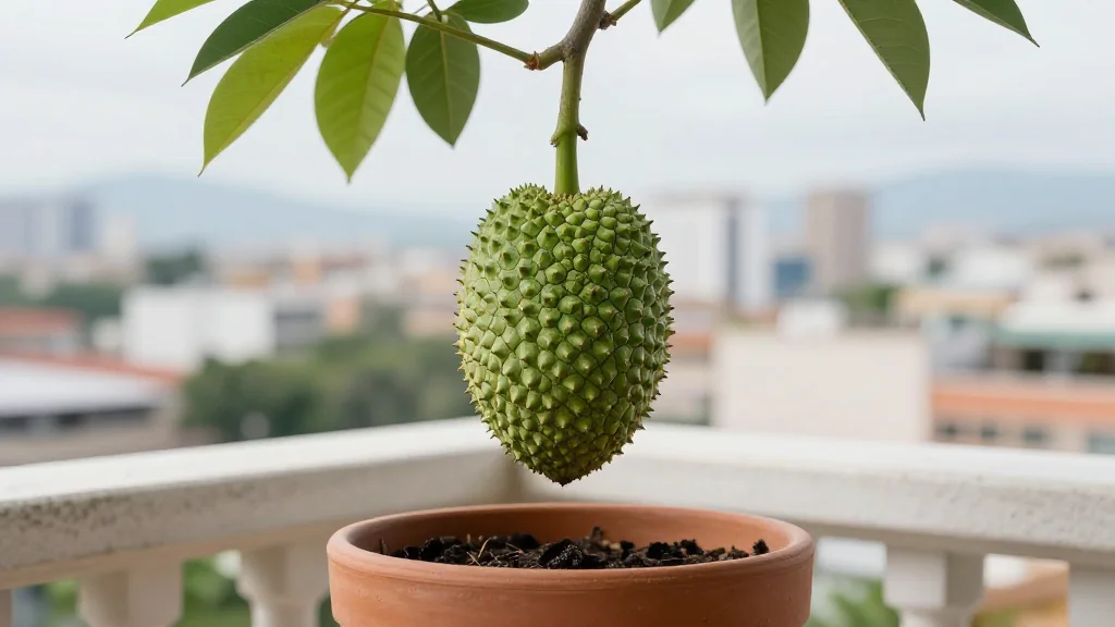 Guanábana en maceta — Latinoamérica