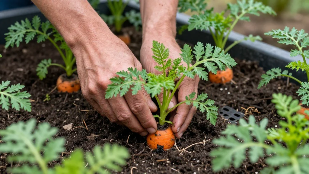 Zanahoria en maceta &mdash; Latinoam&eacute;rica