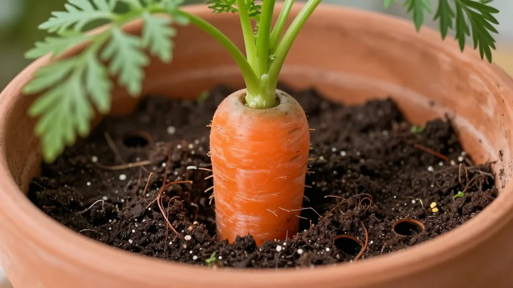 Zanahoria en maceta &mdash; Latinoam&eacute;rica