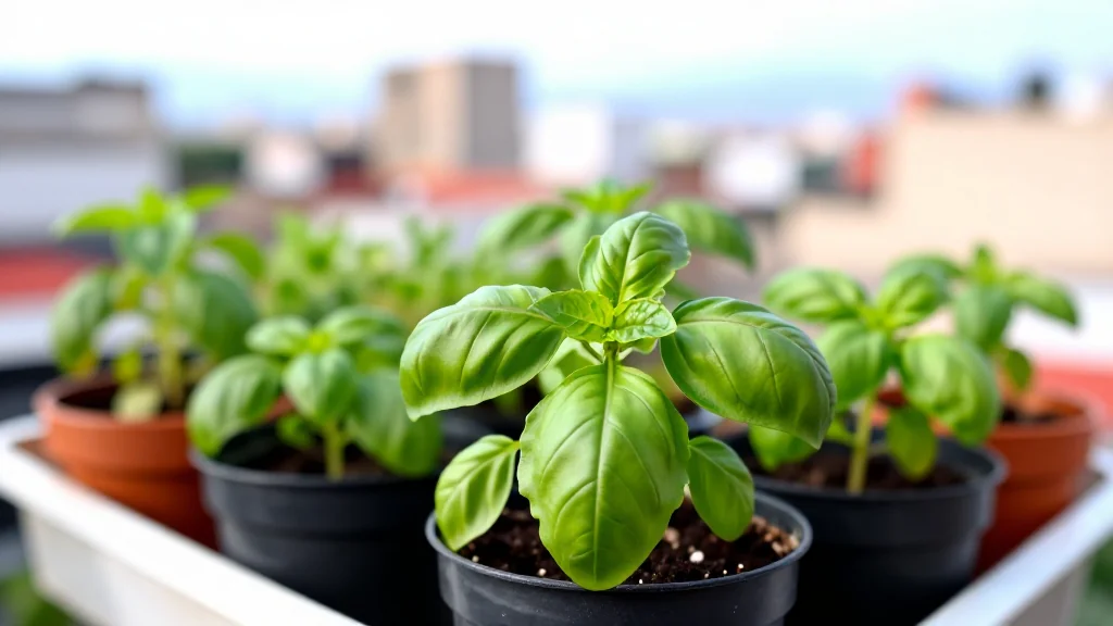 Hierbas en maceta &mdash; Ciudad de M&eacute;xico