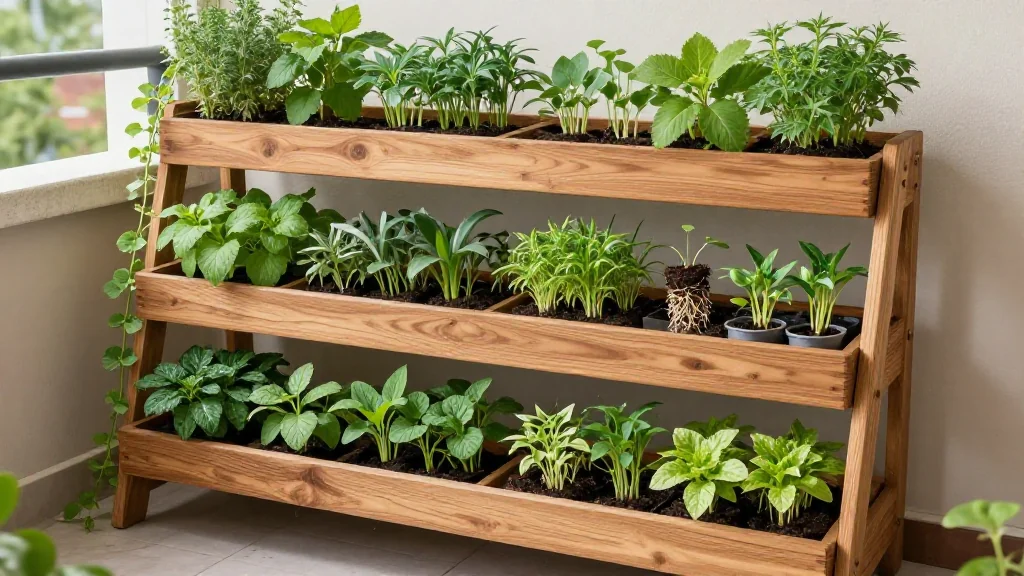 Huerto decorativo en balc&oacute;n peque&ntilde;o ideas en maceta &mdash; Latinoam&eacute;rica