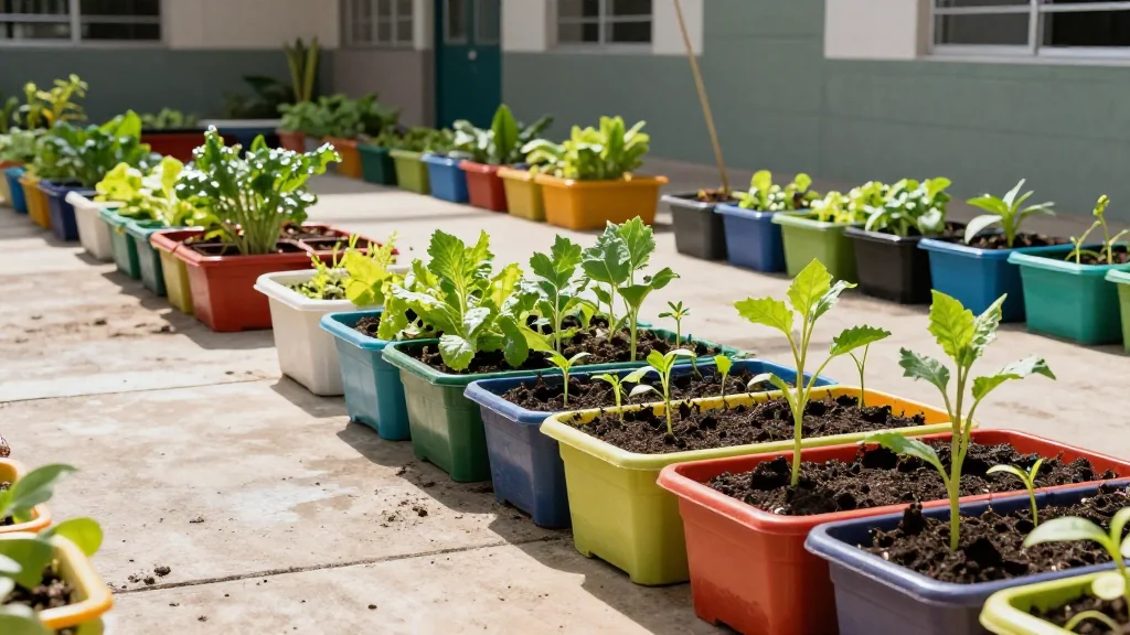 Huerto escolar c&oacute;mo armarlo paso a paso en maceta &mdash; Latinoam&eacute;rica