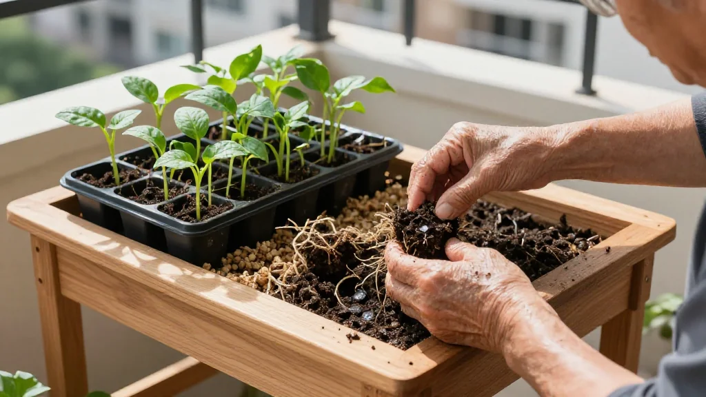 Huerto urbano f&aacute;cil para adultos mayores en maceta &mdash; Latinoam&eacute;rica