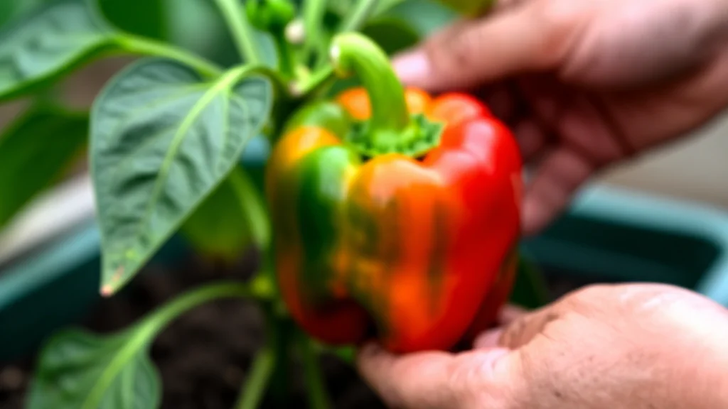 Pimiento en maceta &mdash; Ciudad de M&eacute;xico