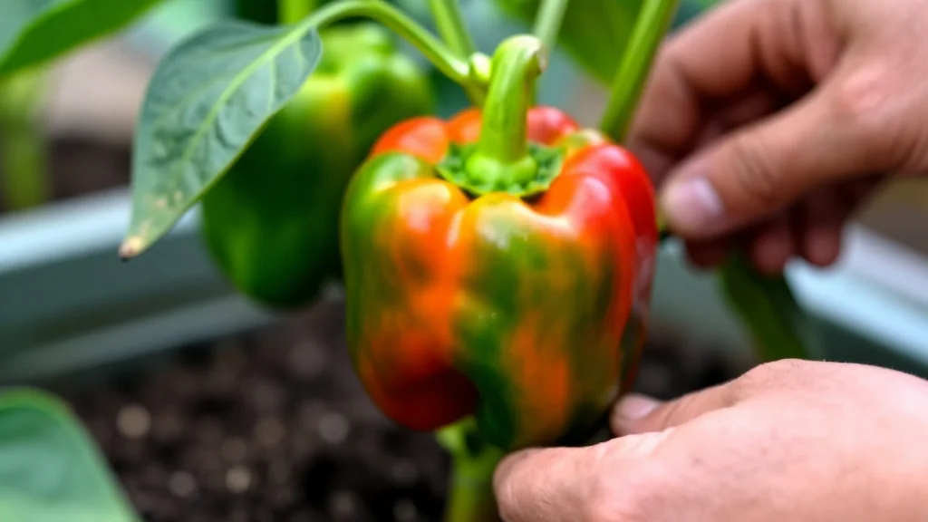 Pimiento en maceta &mdash; Ciudad de M&eacute;xico
