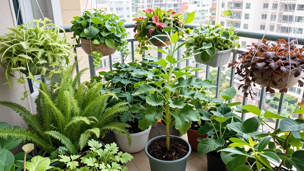 Plantas colgantes decorativas para huerto urbano en balc&oacute;n en maceta &mdash; Latinoam&eacute;rica