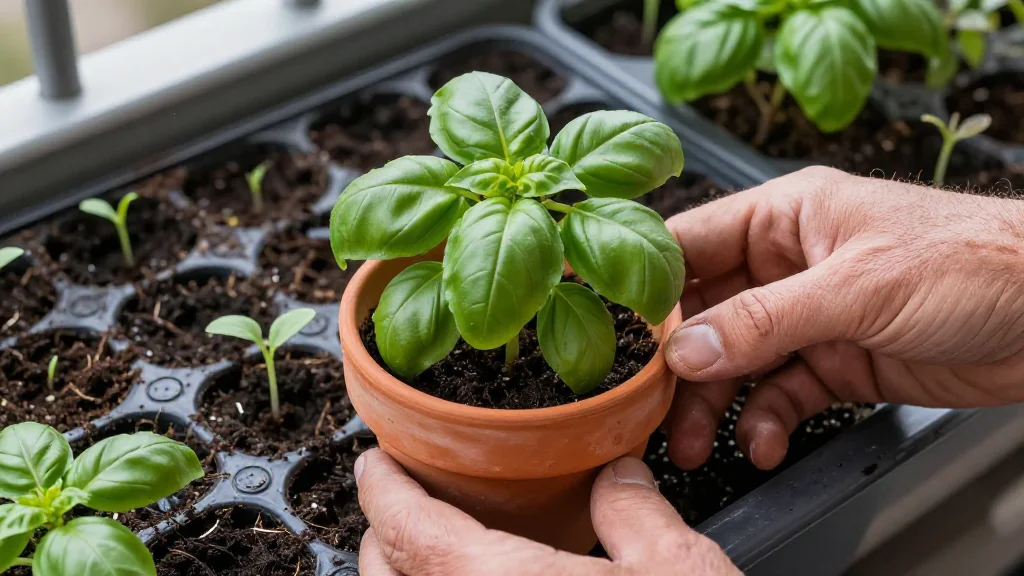 En medell&iacute;n clima templado huerto urbano en maceta &mdash; Latinoam&eacute;rica