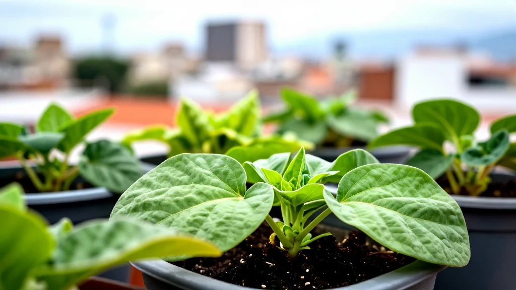Acelga en macetas para terraza en maceta &mdash; Latinoam&eacute;rica