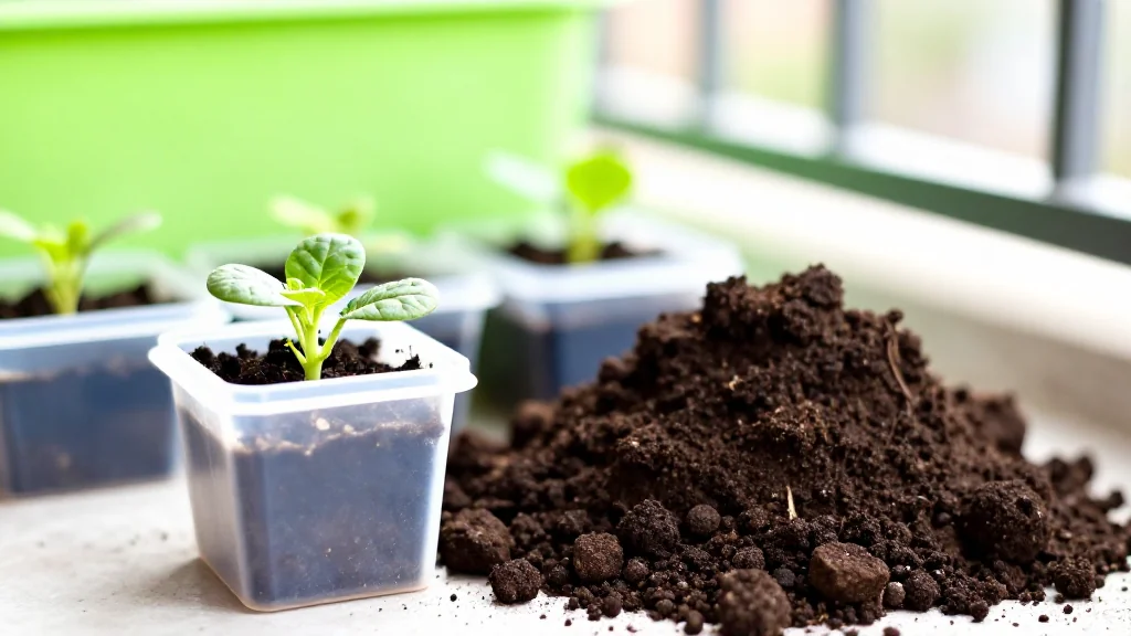 Compost en departamento sin olor en maceta &mdash; Latinoam&eacute;rica