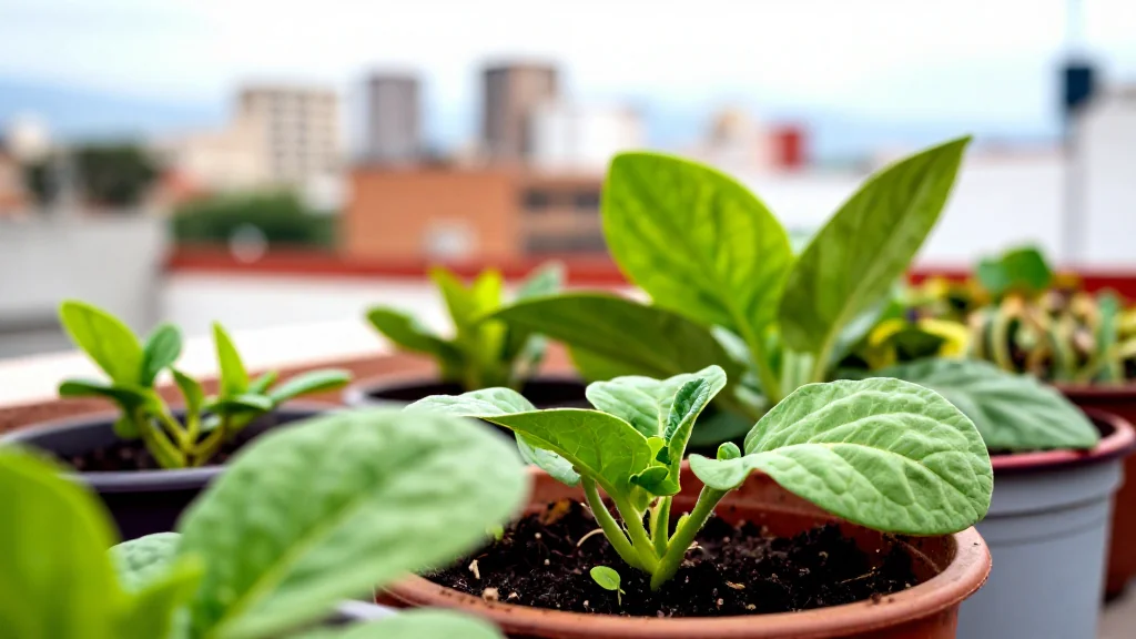 Sustrato con tierra negra y perlita en maceta &mdash; Latinoam&eacute;rica