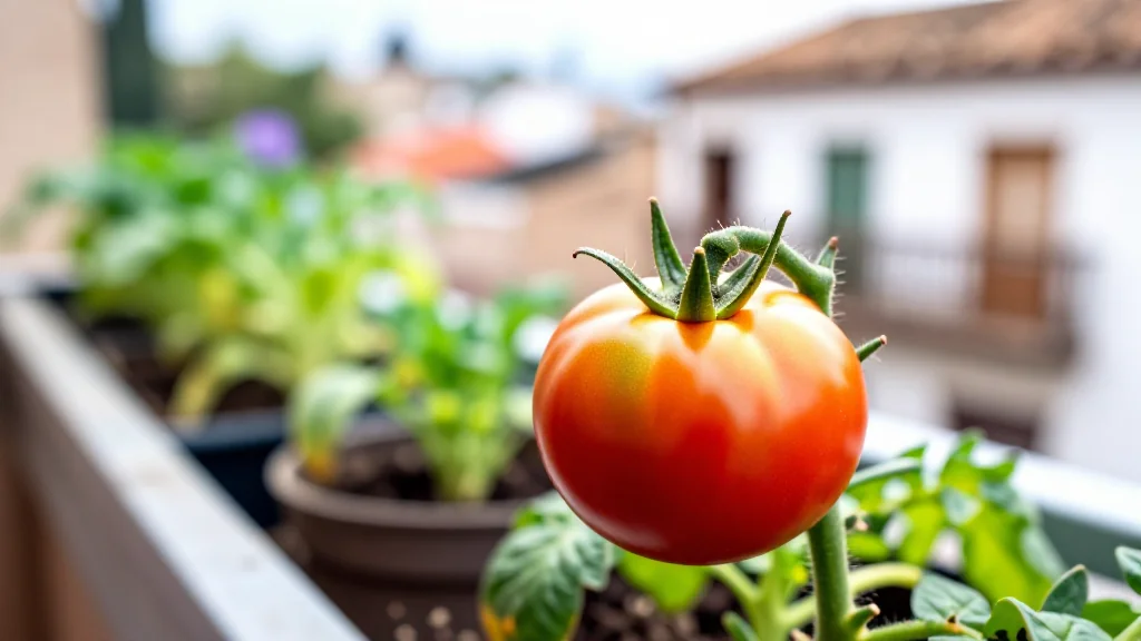 Tomate en maceta &mdash; Latinoam&eacute;rica