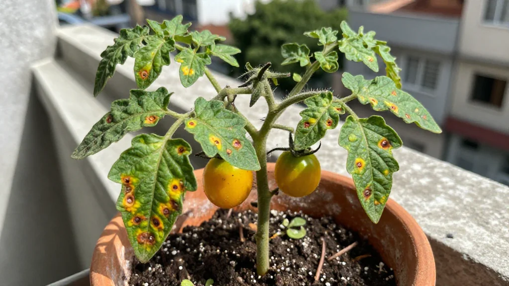 Tomate cherry en maceta - M&Atilde;&copy;xico