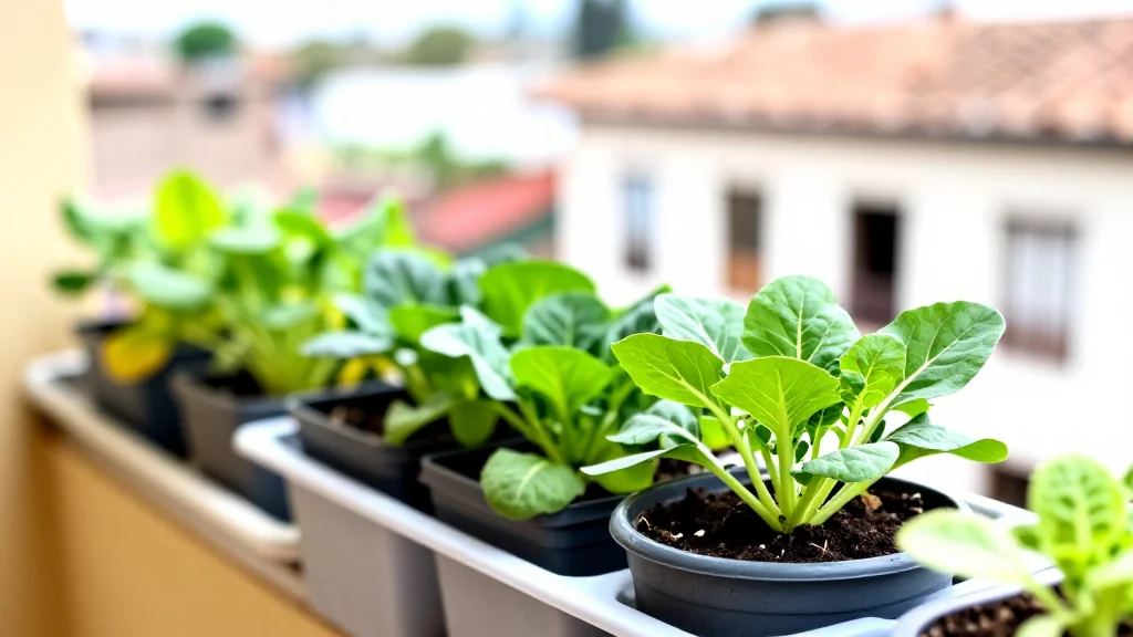 En cajones para balcones de departamentos en maceta &mdash; Latinoam&eacute;rica