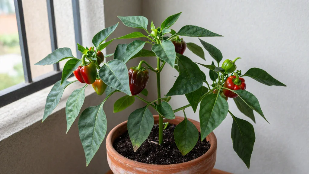 Pimiento en maceta - Espa&Atilde;&plusmn;a