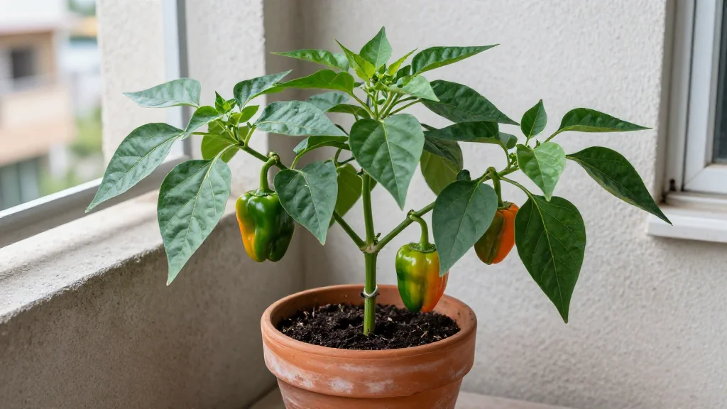 Pimiento en maceta - Espa&Atilde;&plusmn;a