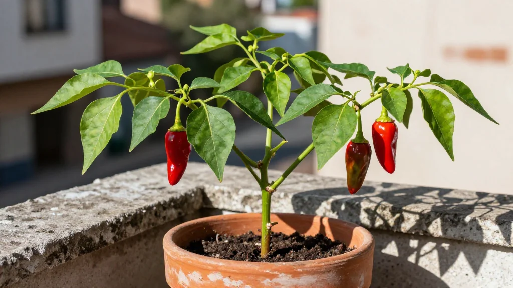 Aji en maceta - Buenos Aires