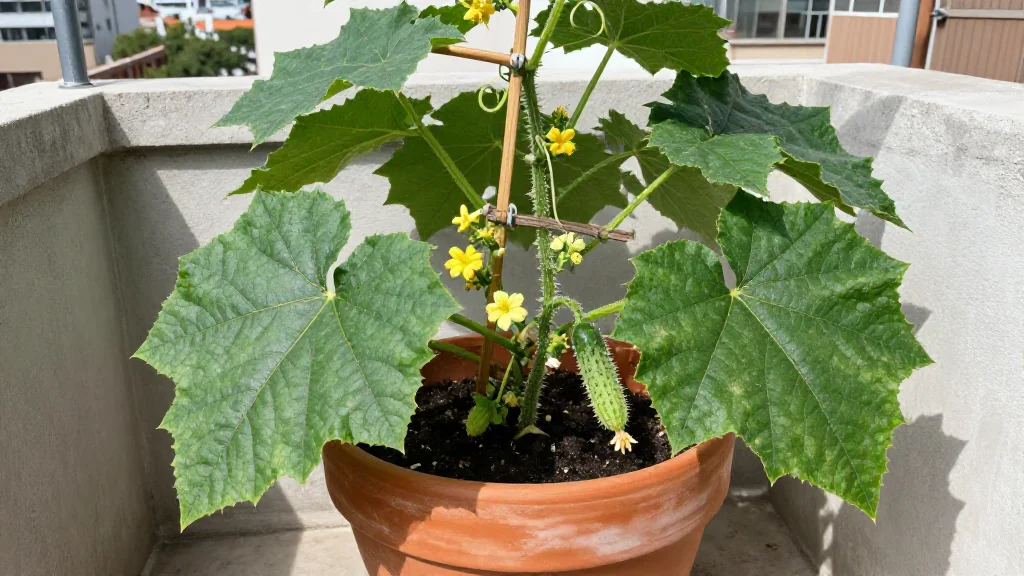 Como cultivar planta de pepinillos en maceta en maceta - Latinoamerica