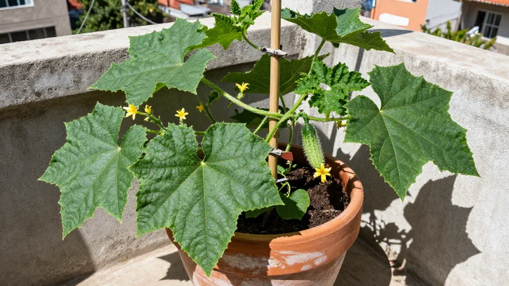 Como cultivar planta de pepinillos en maceta en maceta - Latinoamerica