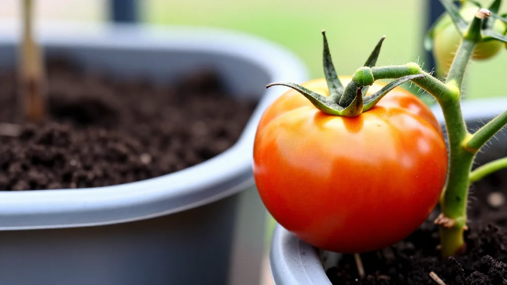 Tomate en maceta &mdash; Bogot&aacute;