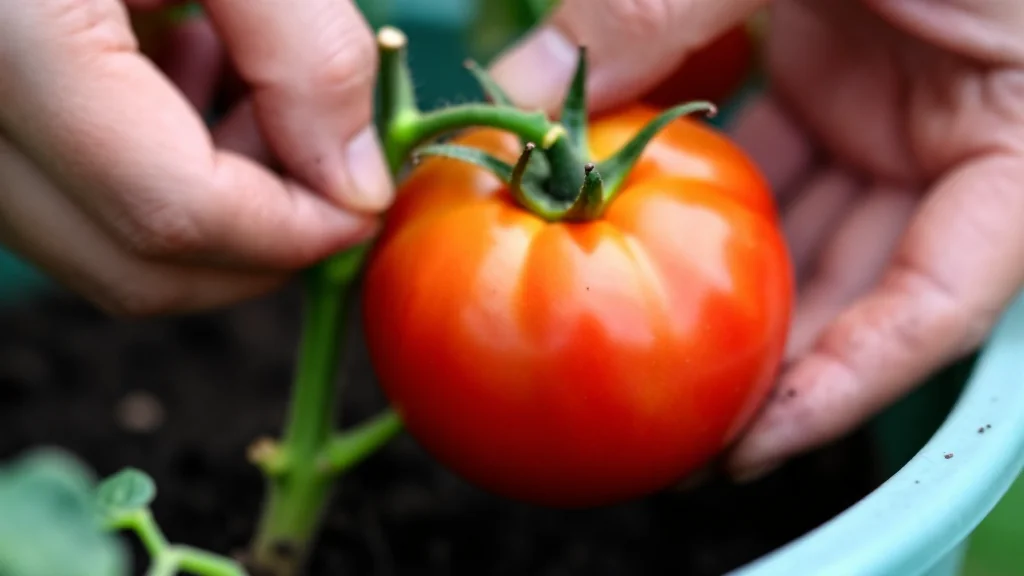 Tomate en maceta &mdash; Buenos Aires
