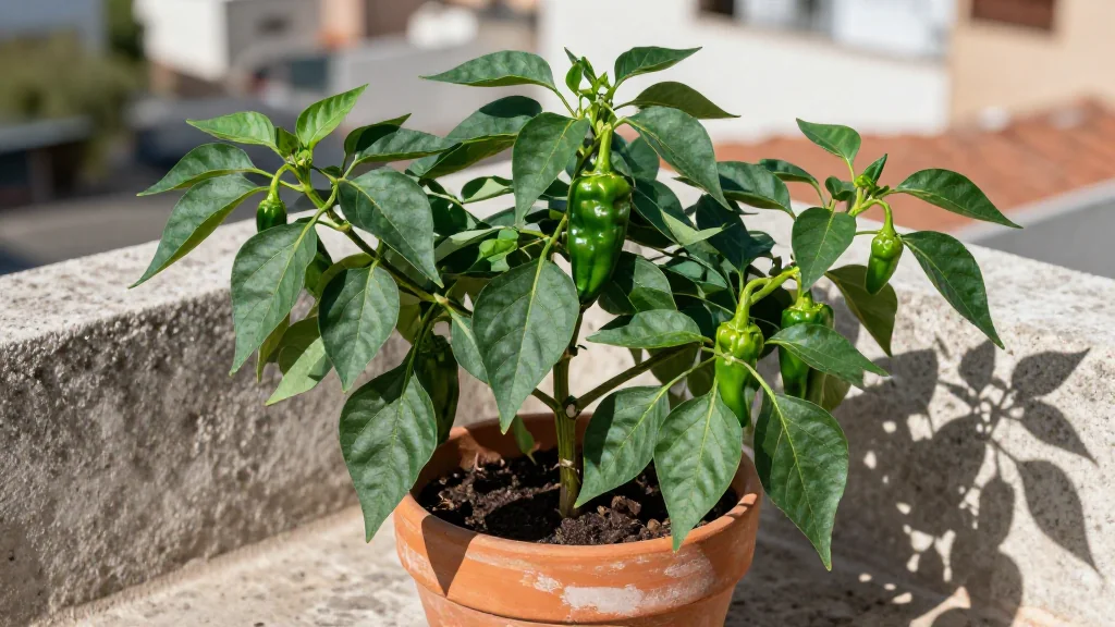 Pimiento en maceta - Latinoamerica