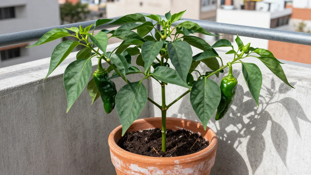 Pimiento en maceta - Latinoamerica