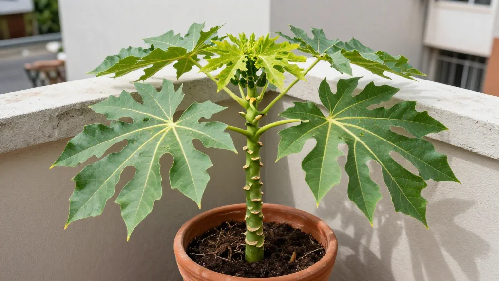 Papaya en maceta - España