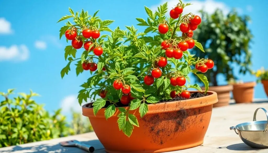 Tomate cherry en maceta - Santiago