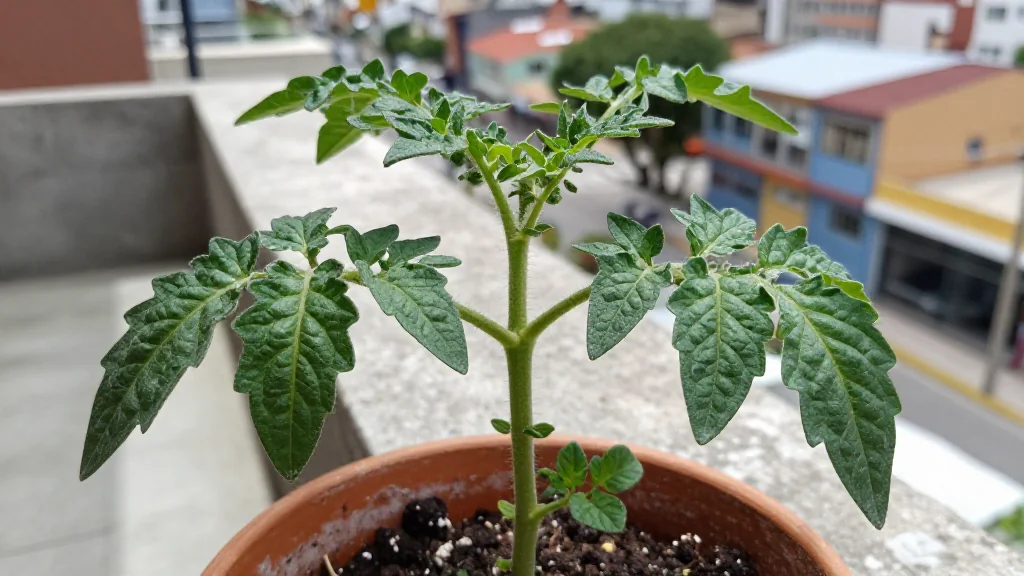 Tomate en maceta - Santiago