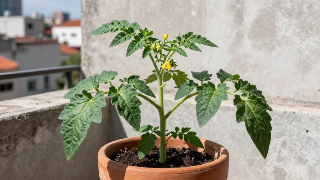 Tomate en maceta - Santiago