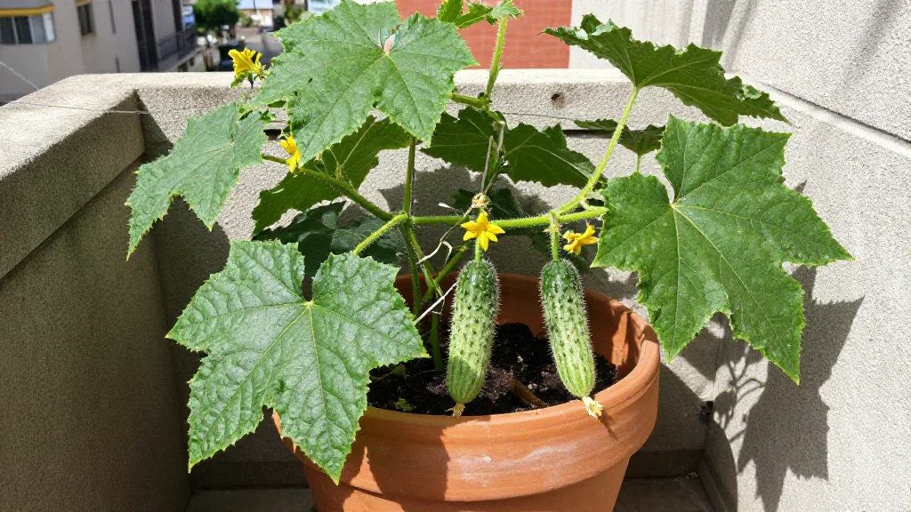 Pepino en maceta - Perú